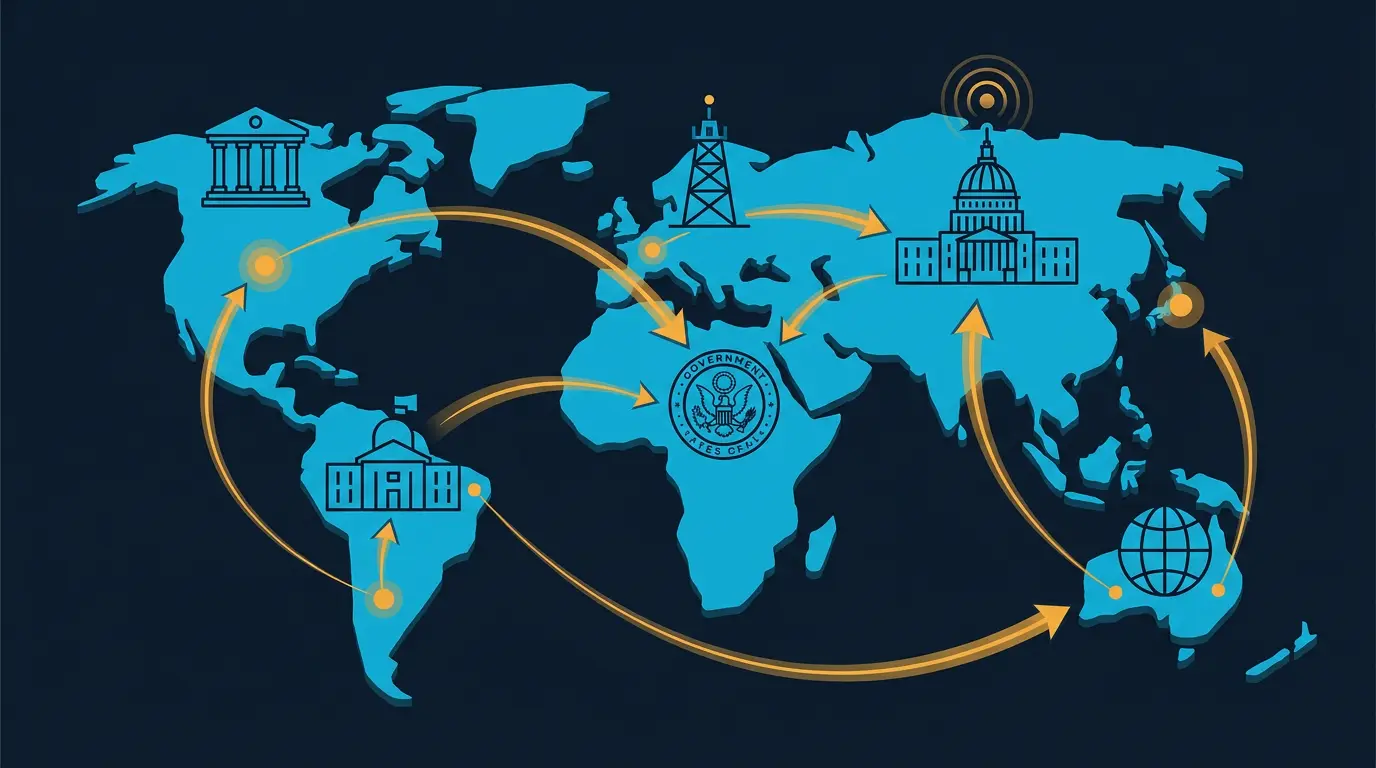 Reporting flow by jurisdiction.