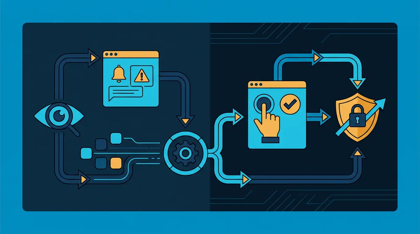 Notice and action workflow diagram.