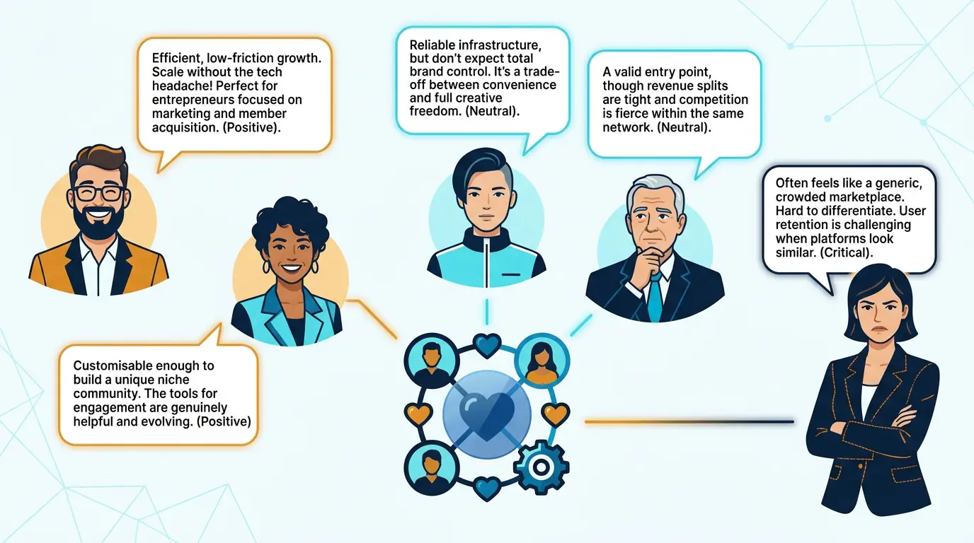 Infographic showing operator sentiment.