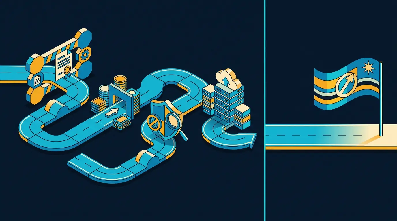 Side-by-side comparison illustration.