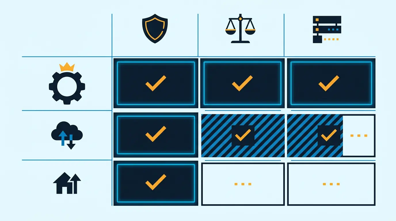 VLOP vs platform vs SME obligation matrix.